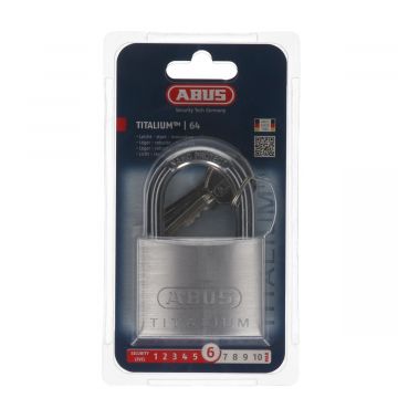 Hangslot 60mm Abus Titalium 64-taktI/60