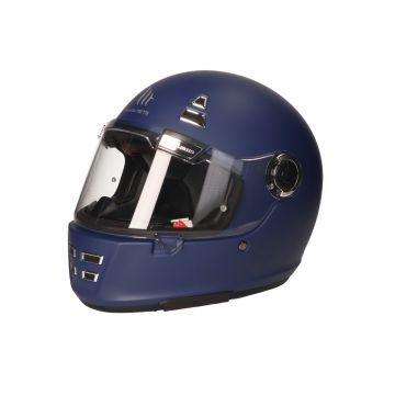 Helm integraal MT Jarama SV Solid mat blauw/zilver