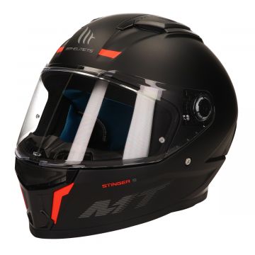 Helm integraal MT Stinger 2 Solid mat zwart