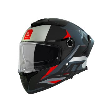 Helm integraal MT Thunder 4 SV EXEO matzwart/rood