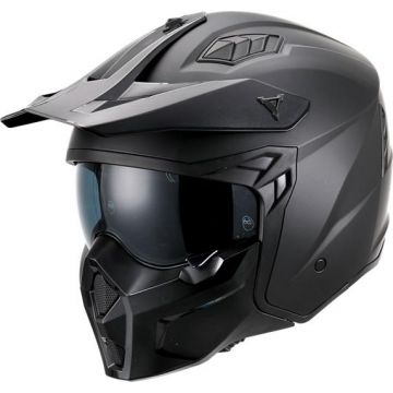 Helm Vito Predator mat zwart