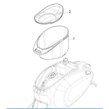 Helmbak Vespa Sprint 125 3V IE ABS