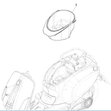 Helmbak Vespa Elettrica 45km/u Euro 5 2021