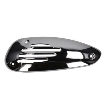 Hitteschild uitlaat chroom model China LX scooter/VX/VX50S/Riva/Napoli/Benson/Touring/Toscana/Lux/VXL/RL/Azzuro/Rimini/Delphi/GTS