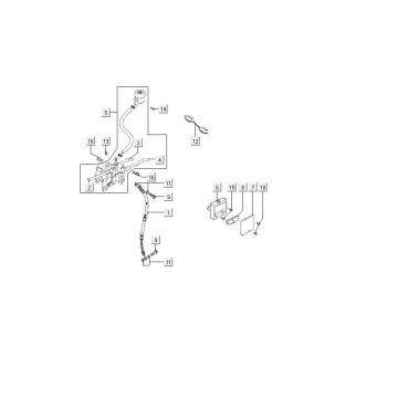 Remcilinder - Remleiding MXU 150