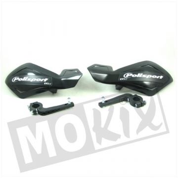 HANDPROTECTORSET MRT PRO ZWART
