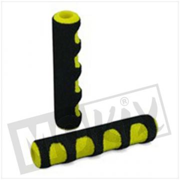 HEVELCOVER SET FOAM     ZWART/GEEL