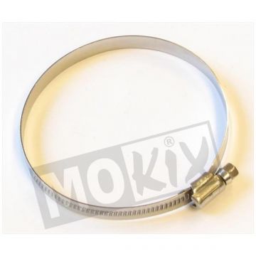 SLANGKLEM 9mm RVS 70x90mm   p/st