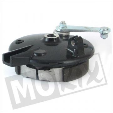 TOMOS ANKERPLAAT ACHTERREM ZILVER COMPLEET A35/STANDAARD/LUXE/QUADRO