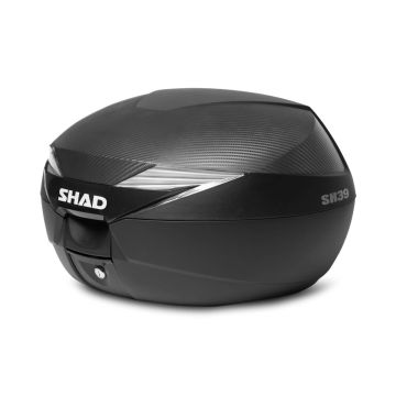 Topkoffer afneembaar met slede 39 liter zwart SH39 SHAD