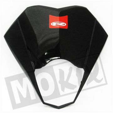 Koplampspoiler Rieju MRT 2009 zwart