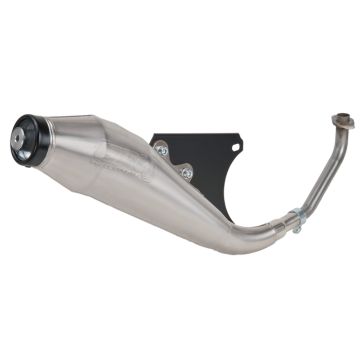 Uitlaat Technigas GP4 Piaggio 50cc 4 Takt 2V Zip/Scarabeo/Sportcity One/Atlantis/Centro/Fly/Liberty