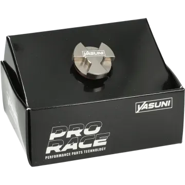 Olievulplug bout titanium cnc Derbi Senda m16x1.5 grijs Yasuni pro race