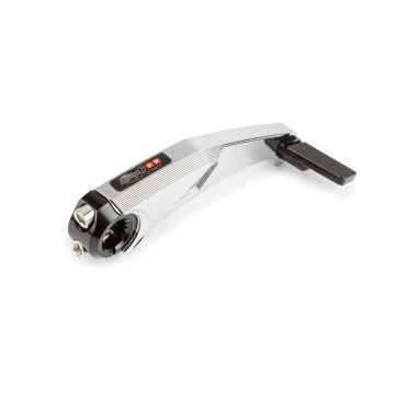 Kickstartpedaal Stage6 CNC Evo MK3 Chroom/Zwart Gilera & Piaggio