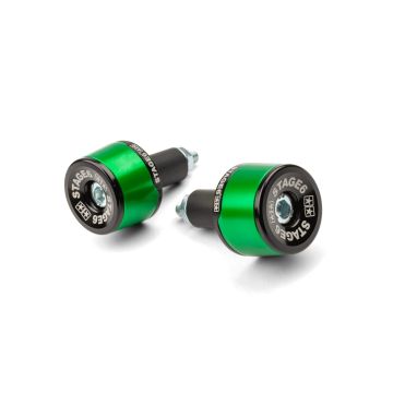 Stuurbalansgewicht set Stage6 HQ groen (22mm â€“ 28mm stuur)