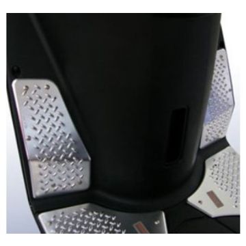 Treeplaatset voor Kymco New Dink aluminium (2 delig)