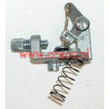 Gasschuifdeksel + stelbout Gilera Citta