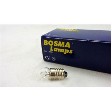 Lamp 12V/3W E-10 schroef Bosma