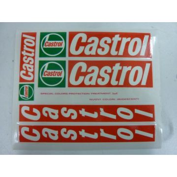 Stickerset Castrol 5dlg