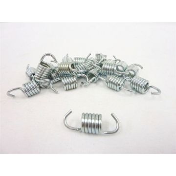 Koppelingstrekveer (25 procent) 50cc 2-takt Omega chroom Minarelli horizontaal/verticaal/Honda Camino per stuk
