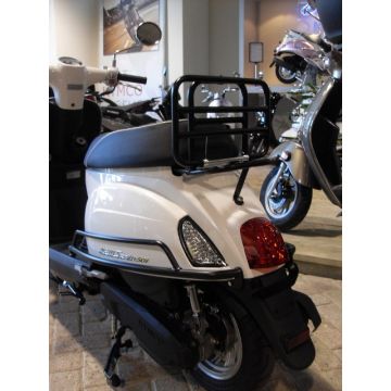 Klapdrager achter Kymco New Sento matzwart Faco