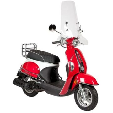 Voorspatbordbeugel Kymco New Sento chroom Faco