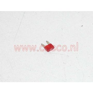 Steekzekering 10A klein 10 stuks