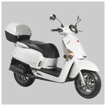 TopKoffer Kymco Like wit