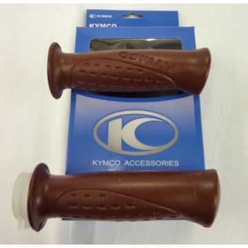 Handvatten set Kymco bruin origineel