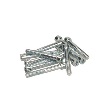 Inbusbout M8x60mm lengte 12 stuks