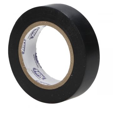 Isolatie tape zwart 15mm x 10mtr (10)
