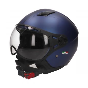 Jethelm Vito Moda mat blauw