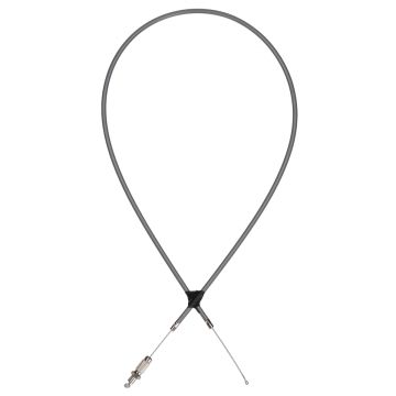 Gaskabel Zundapp standaard lengte grijs (buitenkabel 81cm-binnenkabel 95cm) 