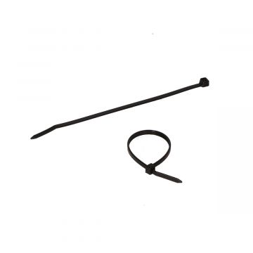 Kabelbinder 14cm zwart 100 stuks