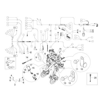 Kabelboom Piaggio MP3 300 HPE / 300 HPE Sport ABS Euro 5 2020-2022