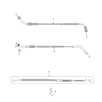 Kabels Peugeot Speedfight 3 50 2-takt AC 2-takt