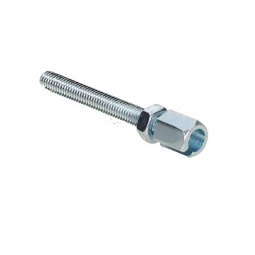 Kabelstelbout M6 met gleuf 5cm lengte universeel