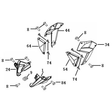 Kappen - Beplating 2 China Strada