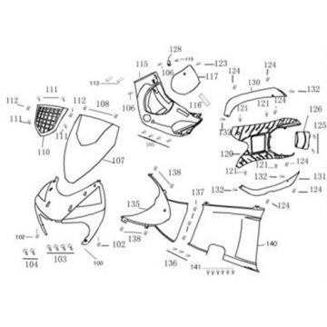 Kappen - Beplating Berini Sprint flat antraciet