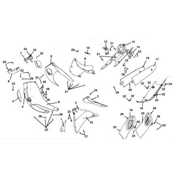 Kappen - Beplating BTC Grande Retro 4-takt
