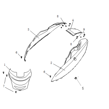 Kappen - Beplating China Ape 50 wit