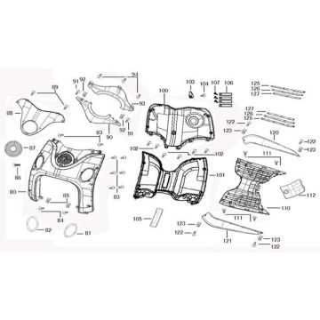 Kappen - Beplating China Joy wit