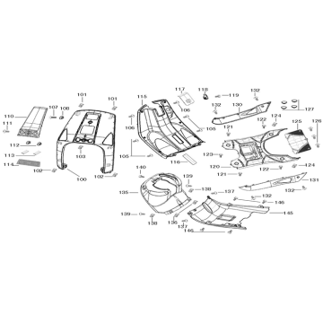 Kappen - Beplating voorzijde Znen Revival rood wit