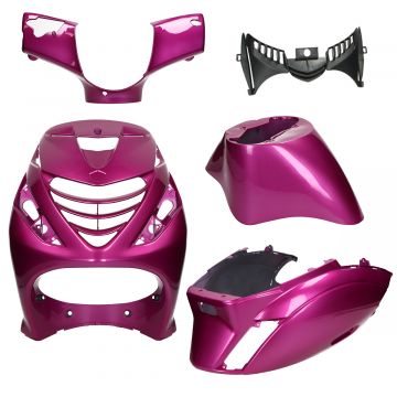 Kappenset SP look Piaggio Zip 2000→50cc 2/4-takt purple metalic DMP 5-delig