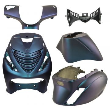 Kappenset SP look Piaggio Zip 2000→50cc 2/4-takt mat cameleon EVO-1 dicht DMP 5-delig