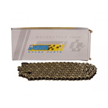 Ketting 428-1/2x5/16 146 schakels Heavy Duty goud IGM