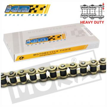 Ketting IGM 415 122l heavy duty goud
