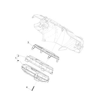 Kilometerteller - Piaggio Medley 125 ie ABS Euro 4 2016-2019