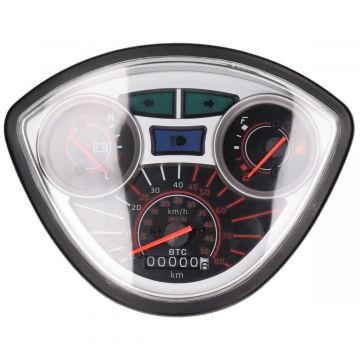 Kilometerteller/cockpit(vierkante koplamp)BTC Riva Sport/type AGM VXS/Benson S/Napoli S/Riva Sport/Touring S/Rivalux/Felice S/VXL/SXL/Lux S origineel 37200-ALA6-E400