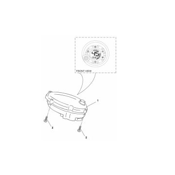 Kilometerteller - Yamaha Aerox 50i 4-takt LC 2014